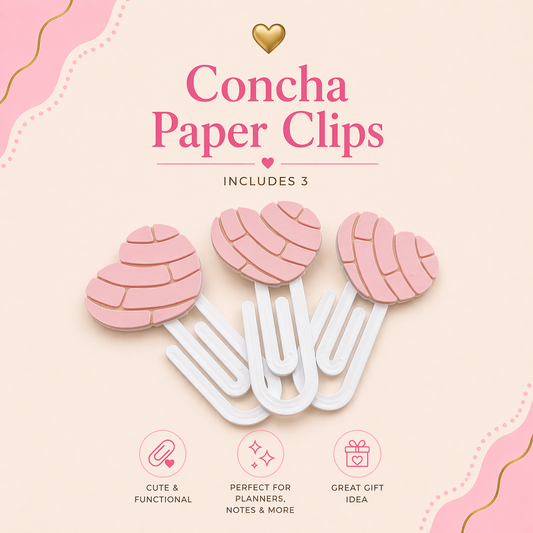 Concha Jumbo Paper Clips (3)