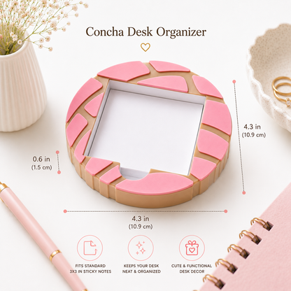 Concha Sticky notes Holder