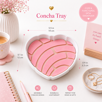 Concha Trinket Tray ,Jewelry Dish, Cute Desk Decor
