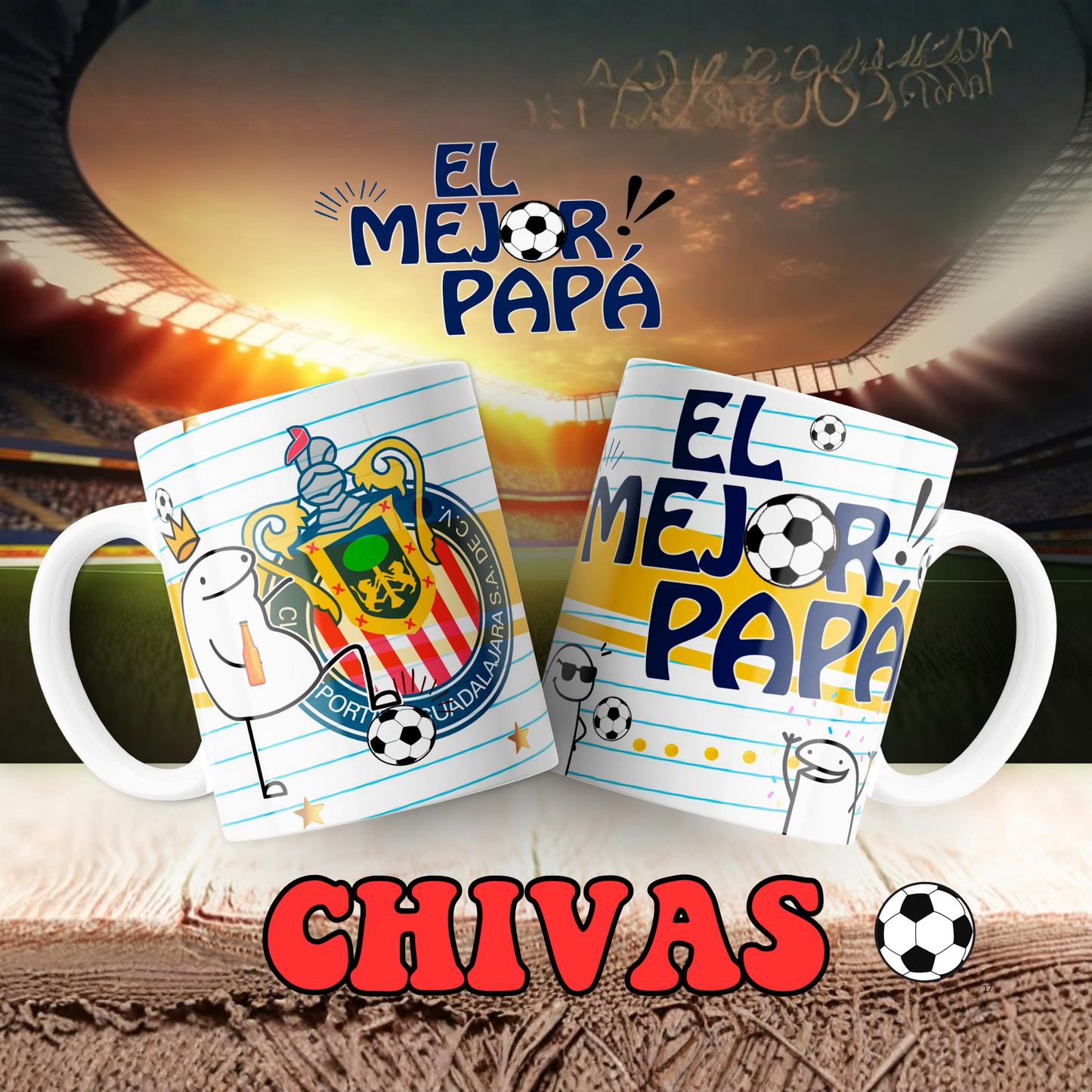 Mexican Soccer Mug 15oz – Futbol México Coffee Cup, Sporty Ceramic Mug for Soccer Fans, Sublimation Design, Gift for Football Lovers