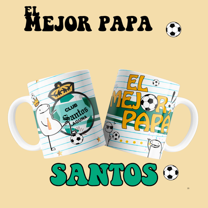 Mexican Soccer Mug 15oz – Futbol México Coffee Cup, Sporty Ceramic Mug for Soccer Fans, Sublimation Design, Gift for Football Lovers