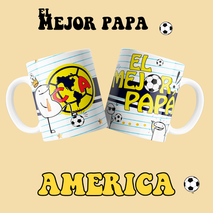 Mexican Soccer Mug 15oz – Futbol México Coffee Cup, Sporty Ceramic Mug for Soccer Fans, Sublimation Design, Gift for Football Lovers