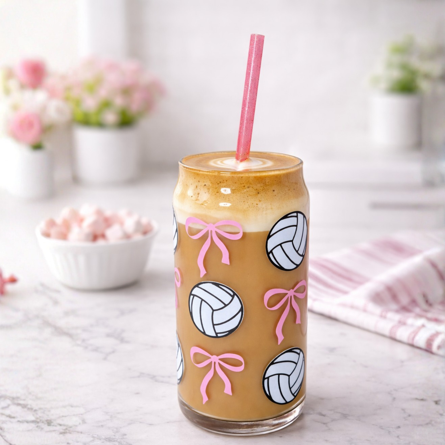 Cafesito y Chisme Latinas Girl Cup 16oz, pink design, Latinas Coffee lovers, Caffeine Addicted