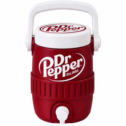 Dr. Pepper soda can Holder