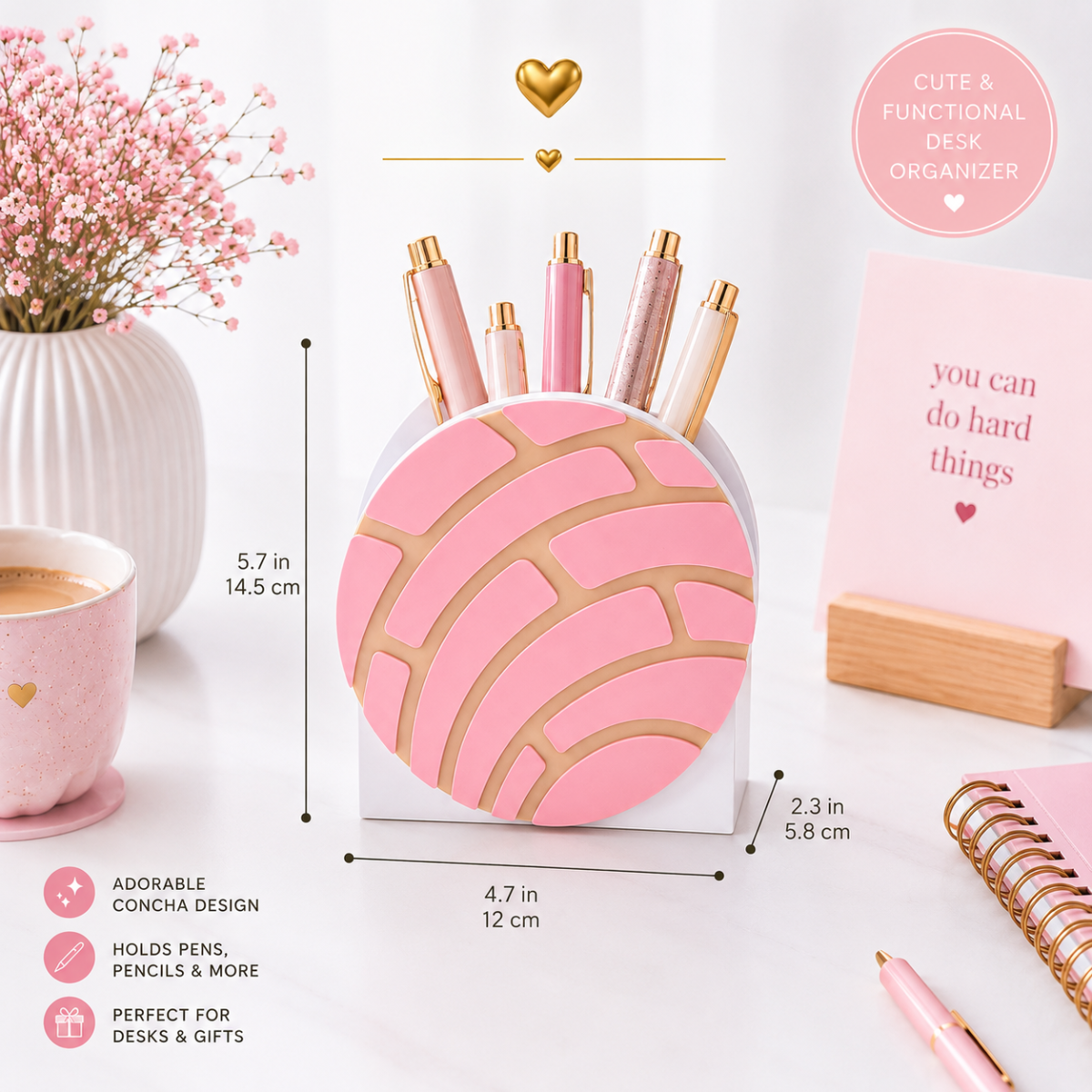 Concha Pen Holder