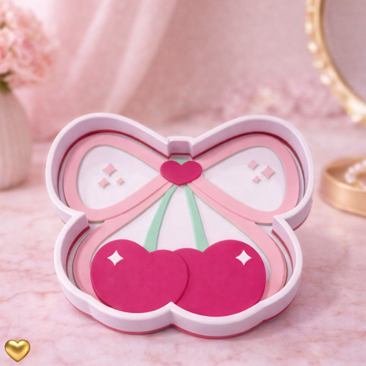 Cute Cherry Trinket Tray