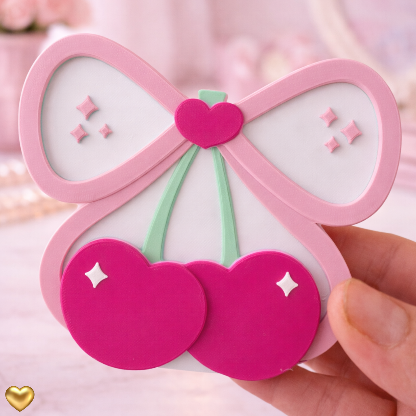 Cute Cherry Pen Holder