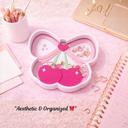 Cute Cherry Trinket Tray
