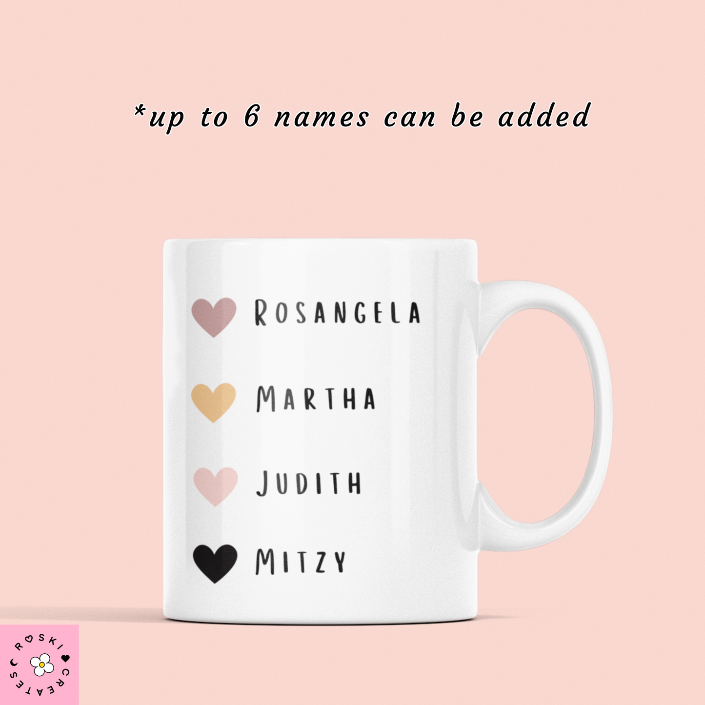 Custom Rainbow Mug for Latinas Moms, Latinas mamas Mug, personalize Mama mug, Gift for Mamas, Gift for her, Latinas gifts