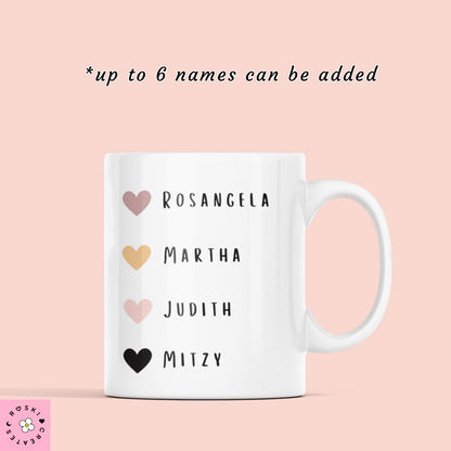 Custom Rainbow Mug for Latinas Moms, Latinas mamas Mug, personalize Mama mug, Gift for Mamas, Gift for her, Latinas gifts