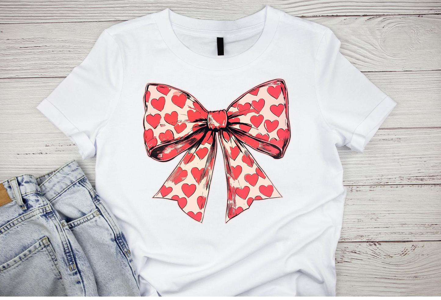 Valentines Big Coquette Bow Sweatshirt, Coquette Girls Sweatshirt.