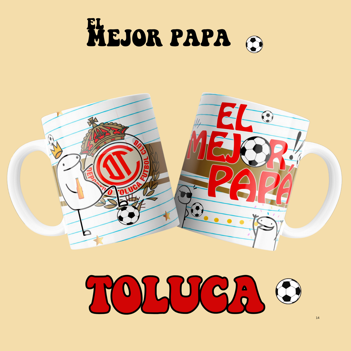 Mexican Soccer Mug 15oz – Futbol México Coffee Cup, Sporty Ceramic Mug for Soccer Fans, Sublimation Design, Gift for Football Lovers